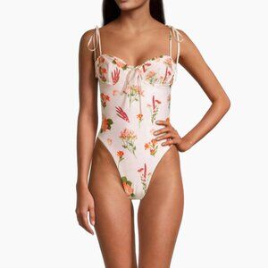 AGUA by Agua Bendita Simbolo Ebano Clementina One-Piece Swimsuit - Small